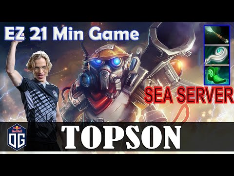 Topson - Clockwerk | Flopson Ranked Gameplay (SEA Server) - Dota 2 Gameplay 7.23