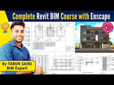 Master Revit BIM with a Complete Residential Villa Design Project Start to Finish