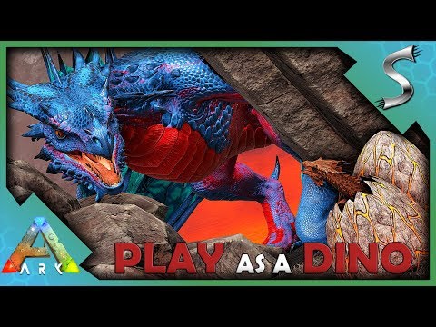 PLAYING AS A WYVERN! BUILDING A LAIR & HATCHING OUR EGGS - Ark: Play As A Dino Mod [Wyvern Gameplay]