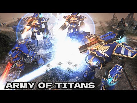 Imperial Titans vs Necrons! - Unification Mod, Warhammer 40k: Dawn of War: Soulstorm