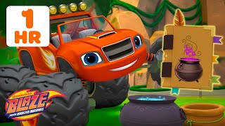 Download lagu Blaze's MAGICAL Missions, Superhero Rescues & More 🪄 w/ AJ | 1 Hour | Blaze and the Monster Machines mp3