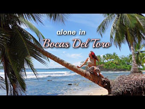 Solo in BOCAS DEL TORO, PANAMA 🇵🇦 | Zapatilla Islands, Bastimentos Hike, Starfish Beach & MORE
