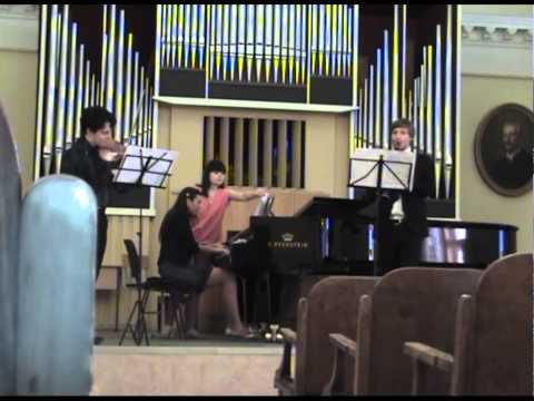 Khachaturian-Trio for Clarinet,Violin&Piano.Alevtyna Dobina,Yaroslav Seredynsky,Maksym Stepanenko