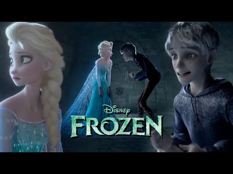 Jack Frost helps Elsa escape from the castle | English Audio Frozen 3 JELSA [Fanmade Scene]