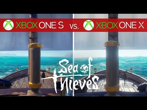 Sea of Thieves Comparison - Xbox One vs. Xbox One S vs. Xbox One X