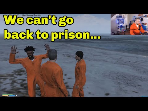 TRYING NOT TO GET CAUGHT AFTER OUR PRISON ESCAPE
