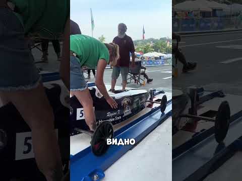 Самая тесная кабина для настоящей гонки #Shorts