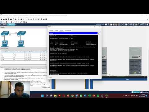 2.9.2 Packet Tracer - Basic Switch and End Device Configuration
