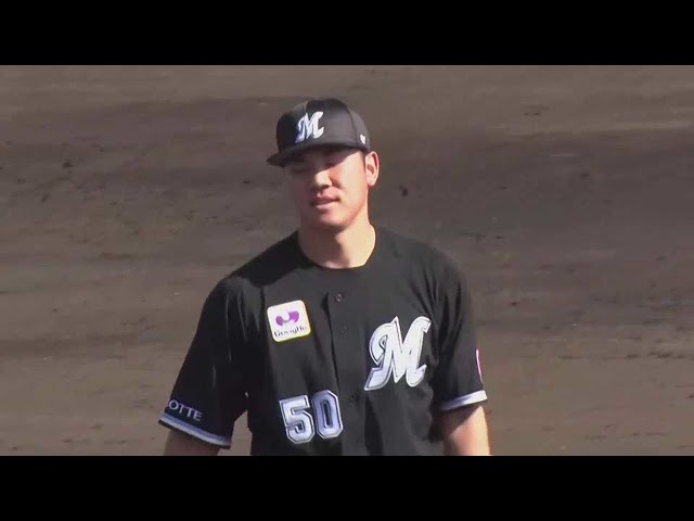 【交流試合】マリーンズ・小沼健太が3者凡退でピシャリと抑える!! 2023年2月11日 楽天モンキーズ 対 千葉ロッテマリーンズ