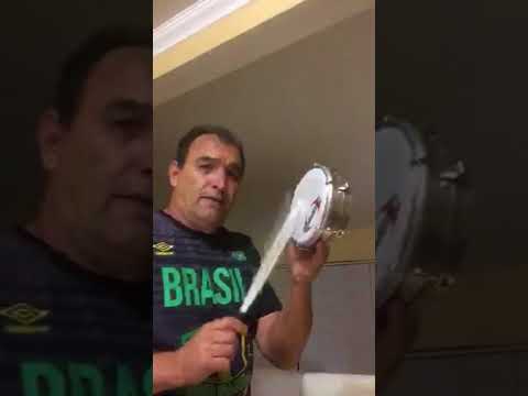 Desenho de Tamborim Salgueiro 1993-Peguei Um Ita no Norte (Explode Coração)