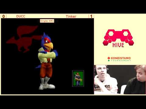 Koneistamo 18 - Melee Singles - Winners Round 1 - Tinker(Falco) vs DUCC(Cpt.Falcon)