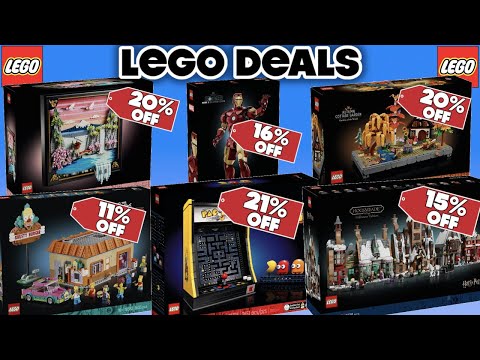 NEW JANUARY LEGO DEALS + DISCOUNTS ON RARE & RETIRING SETS  - DON'T MISS OUT!