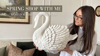 Spring Shop With Me 2026 | World Market + HomeGoods Haul