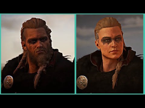 Assassin's Creed Valhalla - Male Eivor vs Female Eivor Comparison // Which to Choose?