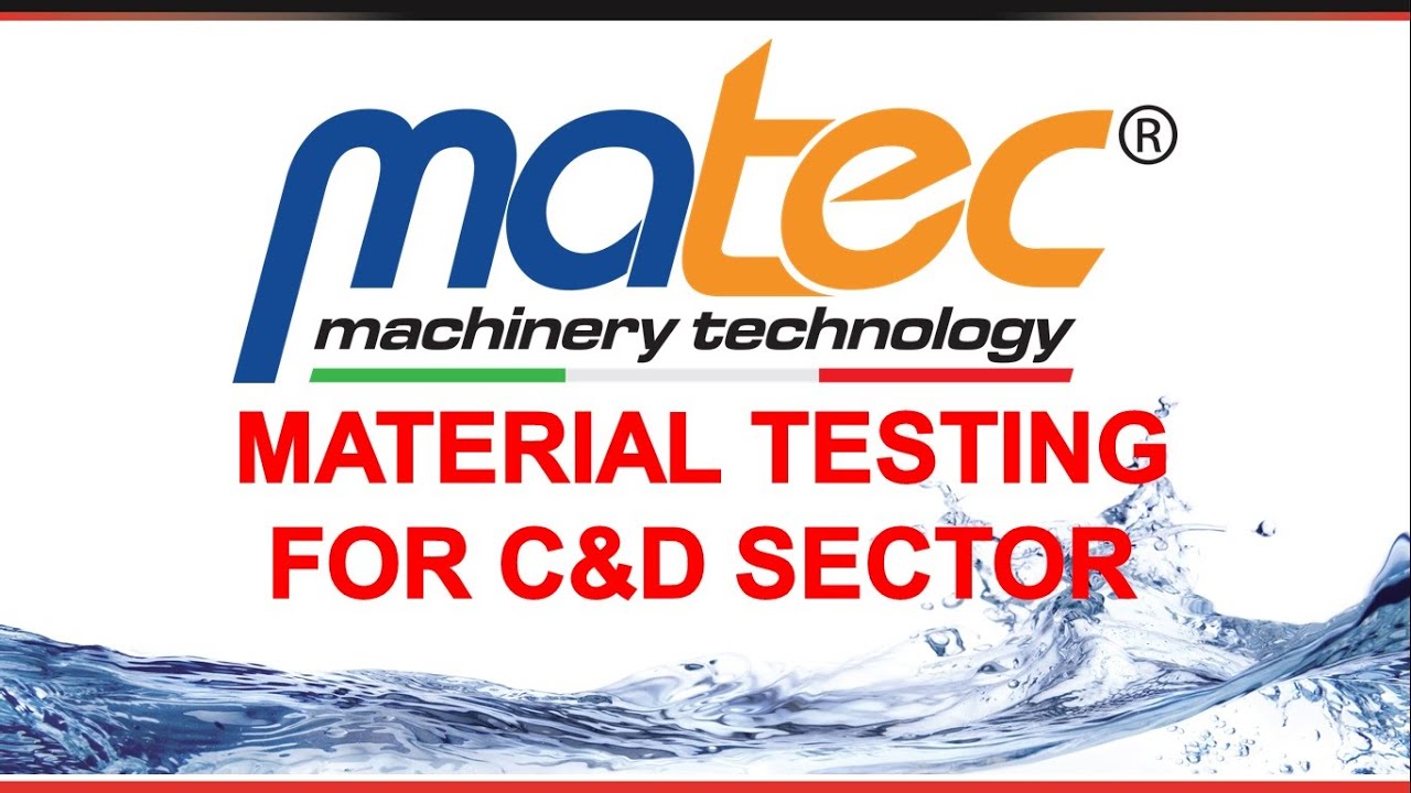 Test on C&D material by Matec