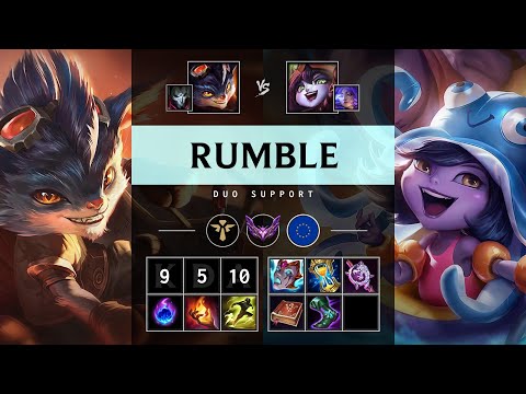 Rumble Support vs Lulu - EUW Master Patch 25.14