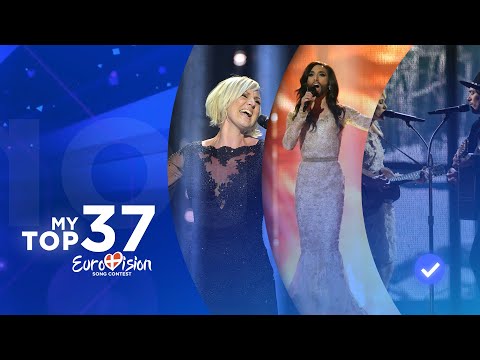 Eurovision 2014 ???????? | My Top 37 | Throwback!