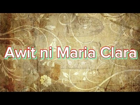 Awit Ni Maria Clara Minus One