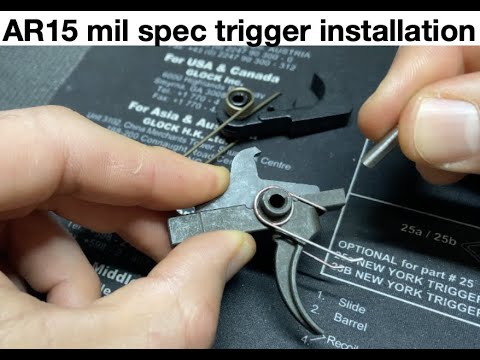 Ar 15 Trigger And Spring Assembly