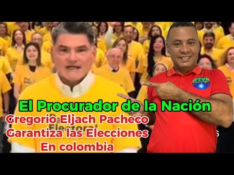 Paz electoral en Colombia garantiza el Procurador de la nación 🇨🇴