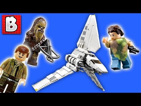 Lego Star Wars Imperial Shuttle Tydirium Set 75094 | Unbox Build Time Lapse Review