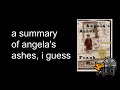 A Summary Of Angela S Ashes I Guess Project Archive VixiVAULT