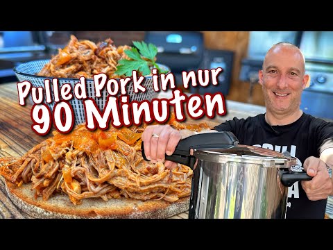 Pulled Pork aus dem Schnellkochtopf - schnell und gut! - Westmünsterland BBQ