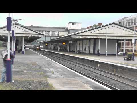 WCR 37676-37516 through newton abbot on spitfire railtours"kernown explorer" 23-06-2012(HD)