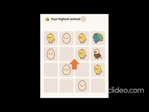 Animal Merge 2048
