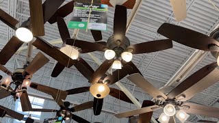 Menards Ceiling Fan and Lighting Display Tour (2023)