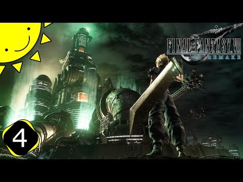 Let's Play Final Fantasy 7 Remake | Part 4 - Shinra Intern | Blind Gameplay Walkthrough