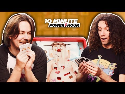 MEGA Board Game MASH-UP! Uno + Operation - Ten Minute Power Hour Video