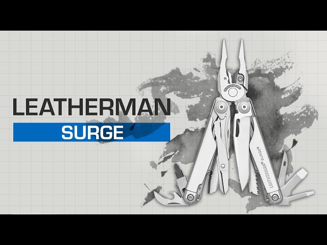 Vídeo relacionado con Leatherman Surge Multiherramienta - 21 Herramientas con Navaja, Acero Inoxidable