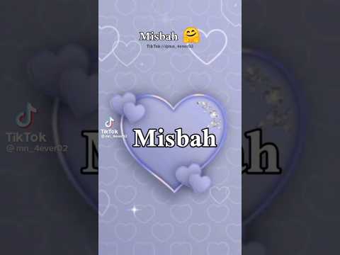 MISBAH Name WhatsApp status