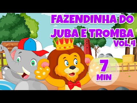Fazendinha do Juba e Tromba Vol. 4 - Giramille 7 min | Desenho Animado Musical