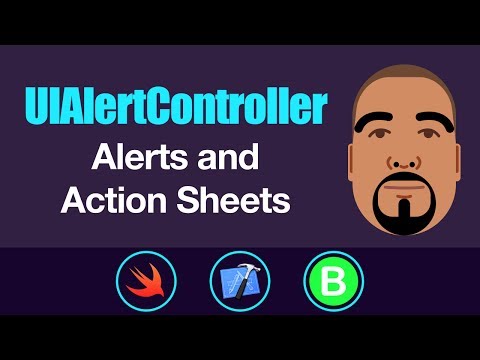 UIAlertController: Alerts and Action Sheets | Swift 4, Xcode 9