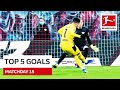 Top 5 Goals • Sancho, Goretzka & More | Matchday 15 - 2020/21