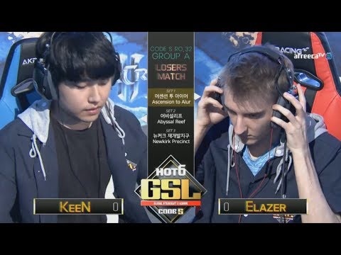 [2017 GSL Season 3]Code S Ro.32 Group A Match4 Elazer vs KeeN