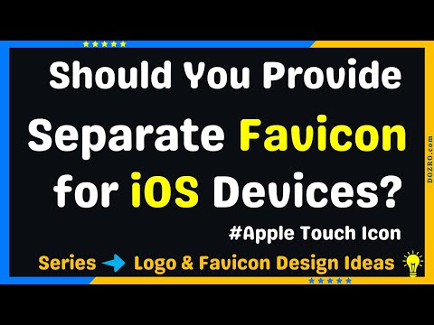 Should You Provide Separate Favicon for iOS Devices | Apple Touch Icon – PWA Manifest Icons
