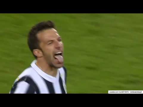 Juventus-Lazio 2-1 - ALEX DEL PIERO gol su punizione - Radiocronaca di Francesco Repice (11/4/2012)