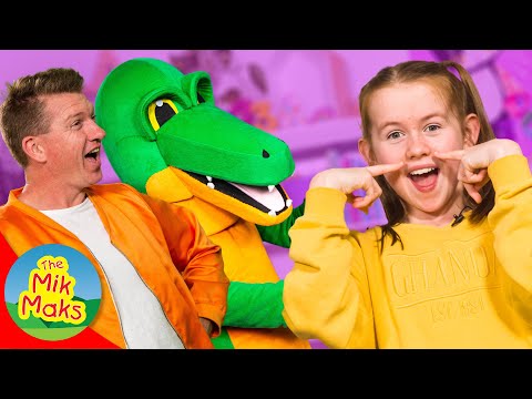 Bruce The Hairy Crocodile | Funny Songs and Nursery Rhymes for Kids | The Mik Maks