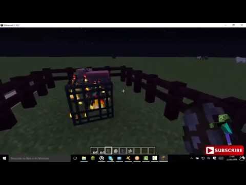 How to Make a Mob Spawner - Or Change the Mob Spawn - Minecraft Tutorials 1.10.2