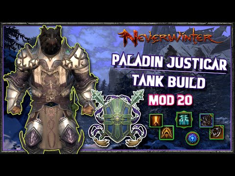 Neverwinter | Paladin Justicar Tank Build (Mod 20)