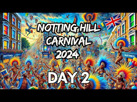 Day 2 - London Notting Hill Carnival 2024 | Monday, 26th August Parade | Caribbean Event | [4K]