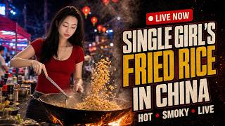 🔴 LIVE: Chinese Girl Cooking fried rice everyday.  | Rural Life in China