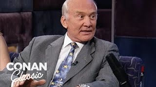 Buzz Aldrin Was The First Man To Relieve Himself On The Moon | Late Night with Conan O’Brien