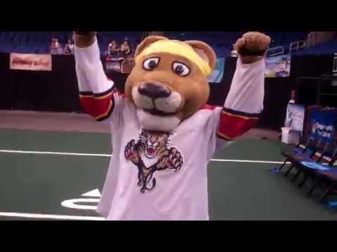 Proud Stanley C  Panther at Mascot Games June 2015