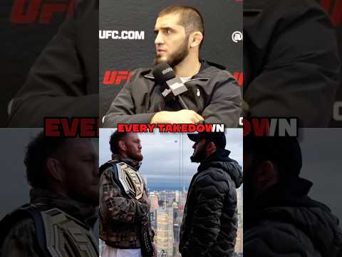 👀Islam on JDM Stopping his Takedowns🤼‍♂️