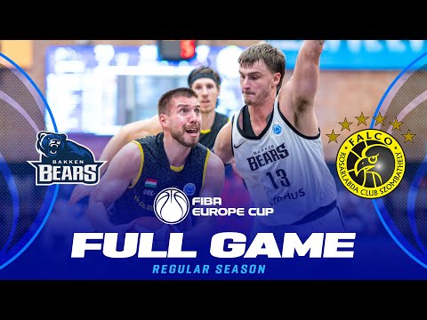 Bakken Bears v Falco Vulcano Energia Szombathely | Full Basketball Game | FIBA Europe Cup 2025-26