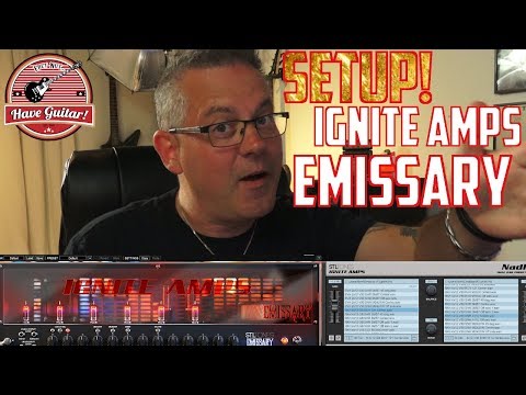 Ignite Amps Emissary SetUp in your DAW